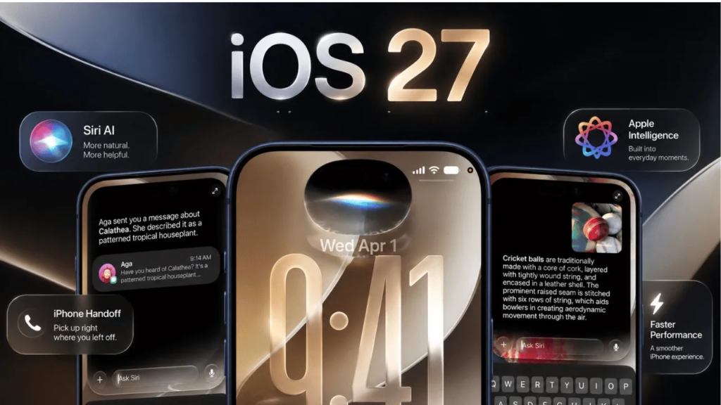 iOS 27 features and new iPhone update guide