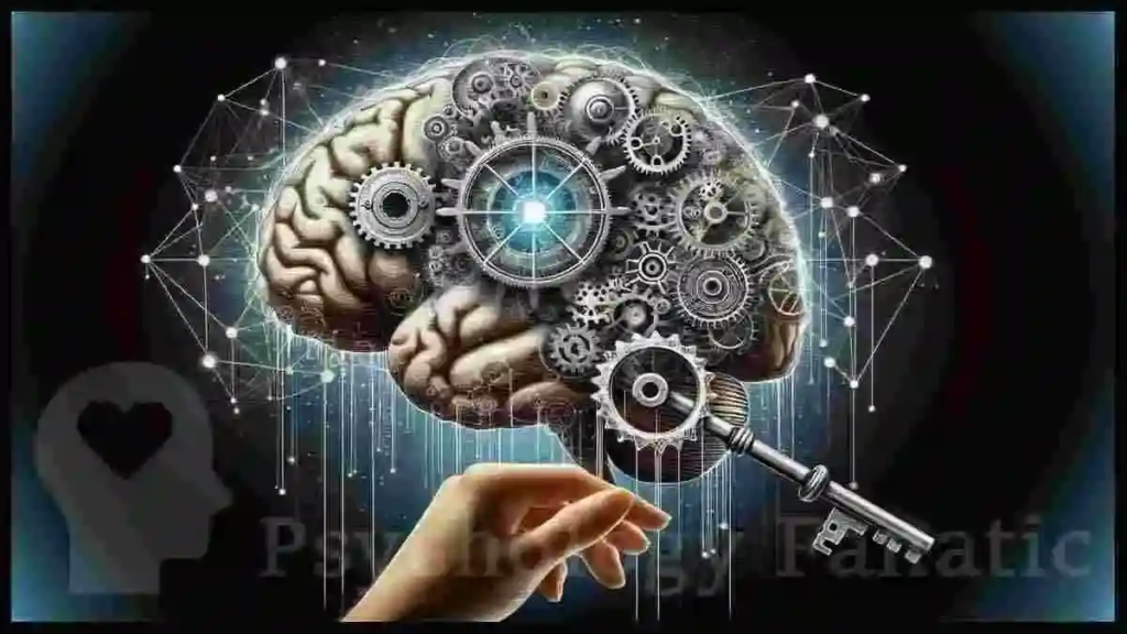 Psychology and human behavior concepts showing the human mind, thoughts, emotions, and behavioral patterns